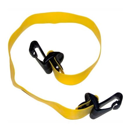 Fabrication Enterprises CanDo Adjustable Exercise Band, X-Light, Yellow 475456